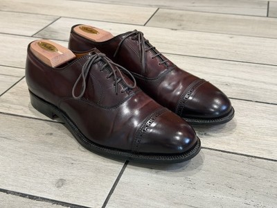 Alden 15150 Color 8 Shell Cordovan Perforated Straight Tip Bal
