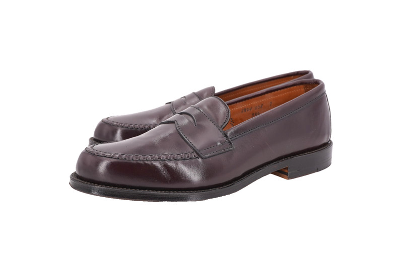 Alden 984 Burgundy Calfskin LHS / Penny Loafer | Alden Model Project