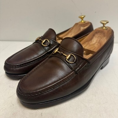 Alden H466 Dark Brown Calfskin Horse Bit Loafer
