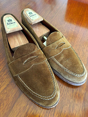 Alden 6243F Snuff Suede LHS / Penny Loafer