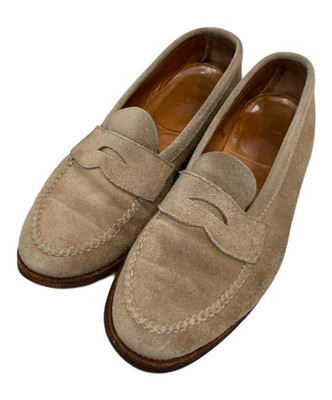 Alden 6244F Tan Suede LHS / Penny Loafer