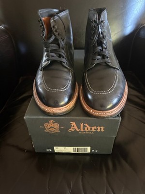 Alden 401 Black Chromexcel Indy Boot
