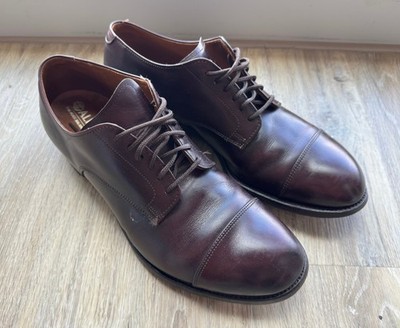 Alden 556 Burgundy Calfskin Straight Tip Blucher