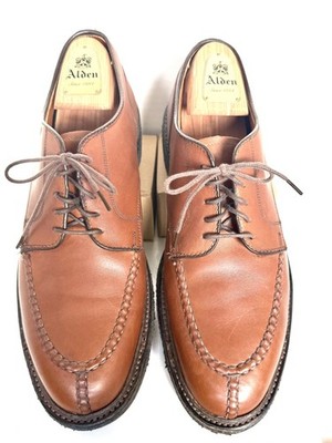 Alden 965 Brown Calfskin Norwegian Front Blucher