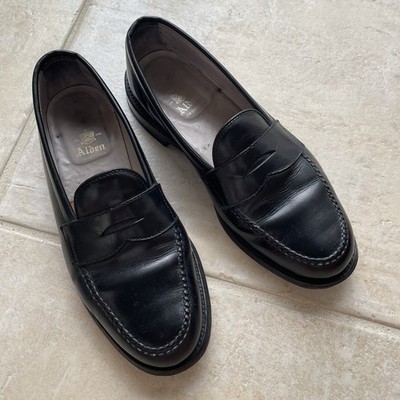 Alden 981 Black Calfskin LHS / Penny Loafer