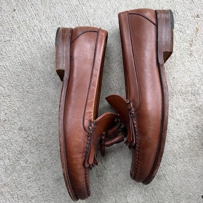 Alden H482 Brown Calfskin Tassel Loafer