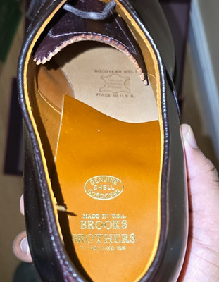 Alden 15150 Color 8 Shell Cordovan Perforated Straight Tip Bal