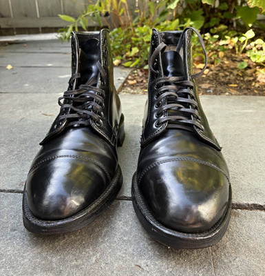 Alden 4065 Black Shell Cordovan Cap Toe Boot