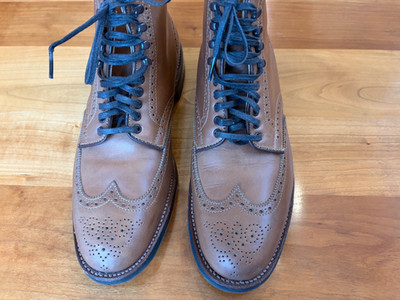 Alden 44690HC Natural Chromexcel Wing Tip Boot